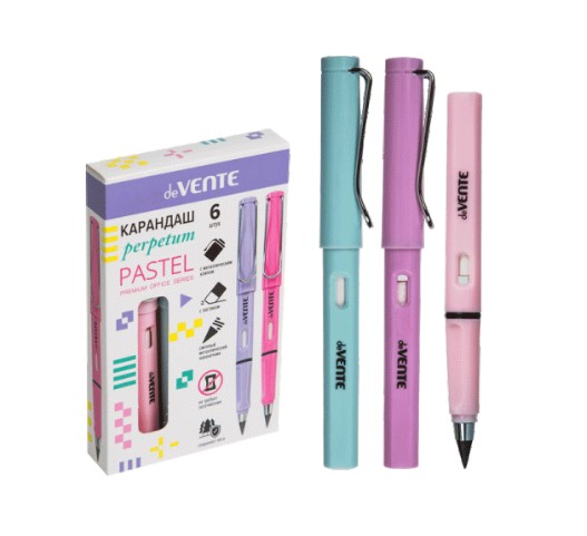 Карандаш подарочный 'deVENTE. Perpetum. Pastel' с наконечником из металлического сплава, 5020304